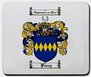 Percy coat of arms mouse pad