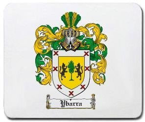 Ybarra coat of arms mouse pad