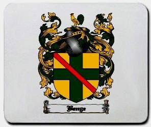 Benge coat of arms mouse pad