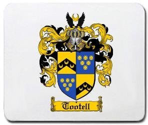 Tootell coat of arms mouse pad