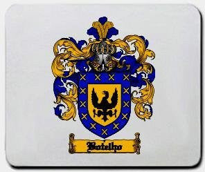 Botelho coat of arms mouse pad