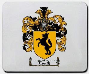 Louth coat of arms mouse pad