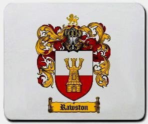 Rawston coat of arms mouse pad