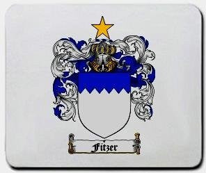 Fitzer coat of arms mouse pad