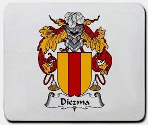 Diezma coat of arms mouse pad