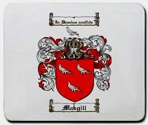 Makgill coat of arms mouse pad