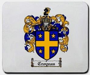 Croynan coat of arms mouse pad