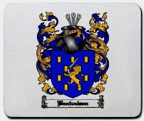 Bentvelsen coat of arms mouse pad