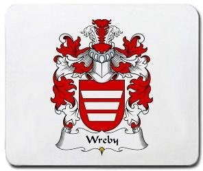 Wreby coat of arms mouse pad