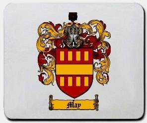 May coat of arms mouse pad