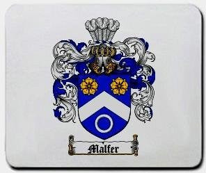 Malfer coat of arms mouse pad