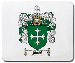 Scalf coat of arms mouse pad