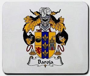 Baroja coat of arms mouse pad