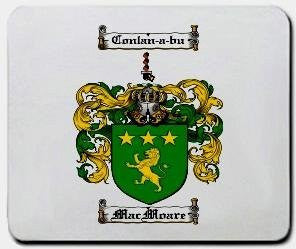Macmoare coat of arms mouse pad
