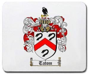 Tatom coat of arms mouse pad