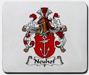 Neuhof coat of arms mouse pad