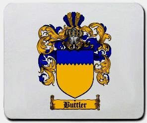 Buttler coat of arms mouse pad