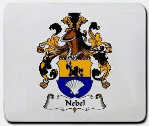 Nebel coat of arms mouse pad