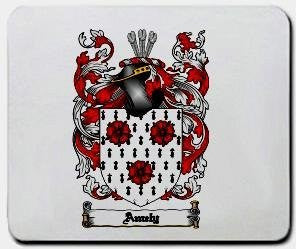 Amely coat of arms mouse pad