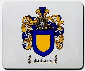 Bartramn coat of arms mouse pad
