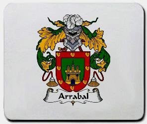 Arrabal coat of arms mouse pad