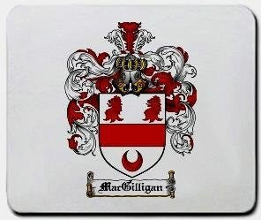Macgilligan coat of arms mouse pad