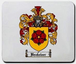 Beukelaer coat of arms mouse pad