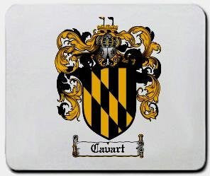 Cavart coat of arms mouse pad