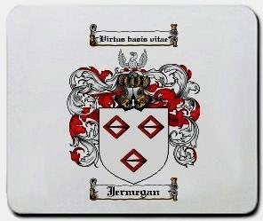 Jermegan coat of arms mouse pad