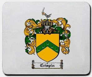 Crispin coat of arms mouse pad
