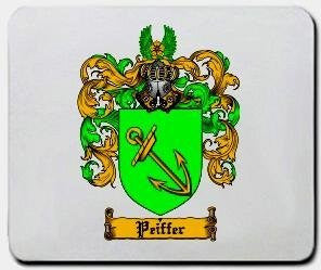 Peiffer coat of arms mouse pad