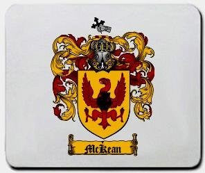 Mckean coat of arms mouse pad
