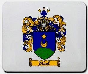 Naef coat of arms mouse pad