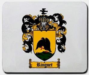 Ringuet coat of arms mouse pad