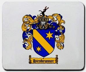 Hirsbrunner coat of arms mouse pad
