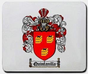 Quintanilla coat of arms mouse pad