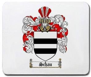 Schau coat of arms mouse pad