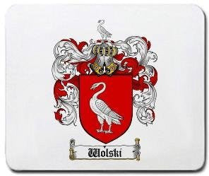 Wolski coat of arms mouse pad