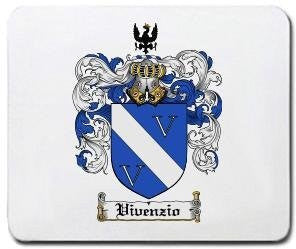 Vivenzio coat of arms mouse pad