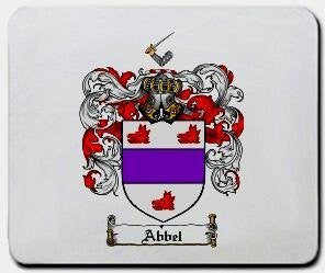 Abbel coat of arms mouse pad