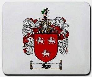 Igo coat of arms mouse pad