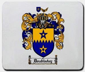 Doubleday coat of arms mouse pad
