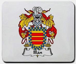 Illan coat of arms mouse pad