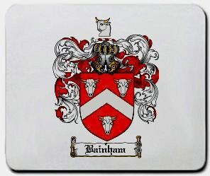 Bainham coat of arms mouse pad