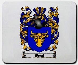 Bozzi coat of arms mouse pad