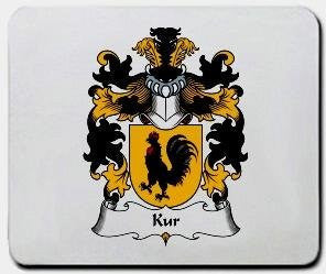 Kur coat of arms mouse pad