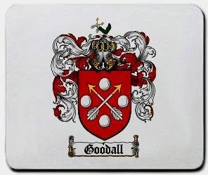 Goodall coat of arms mouse pad