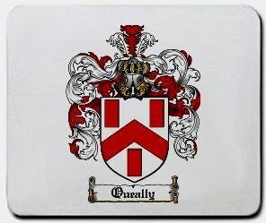 Queally coat of arms mouse pad