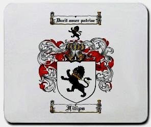Filips coat of arms mouse pad
