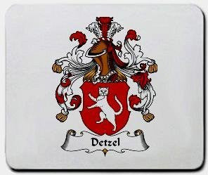 Detzel coat of arms mouse pad
